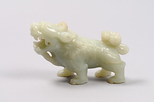 青玉獅子