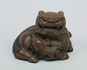 彫竹太師少師
