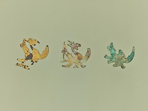 鳳凰文飾金具