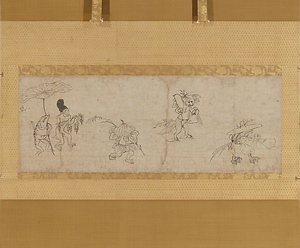 鳥獣戯画断簡