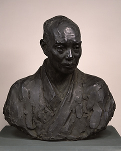 北条虎吉胸像