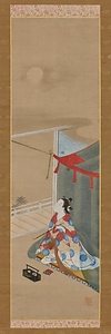 蚊帳美人図