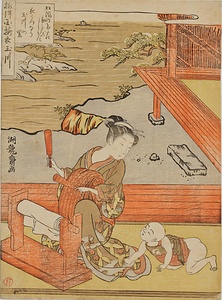 摂津国擣衣玉川