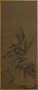 山水図押絵貼屏風 さんすいずおしえばりびょうぶ
