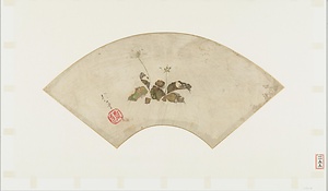 扇面雑画 せんめんざつが