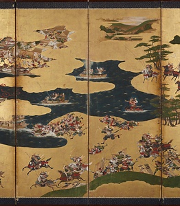 源平合戦図屏風 げんぺいかっせんずびょうぶ