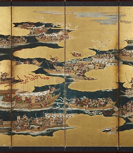 源平合戦図屏風 げんぺいかっせんずびょうぶ