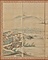 元信／四季耕作図