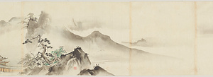 探幽／四季山水図 