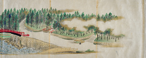 日光御参詣地取図巻 