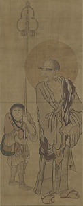 禅月／羅漢図 