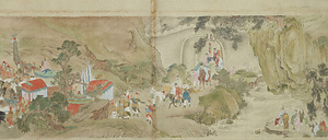 上林賦之図（模本） 