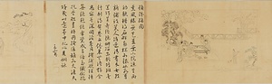 仇英／豳風篇古事雑図 