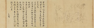 仇英／豳風篇古事雑図 