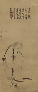 因陀羅／寒山拾得図 