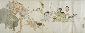 百鬼夜行絵巻（模本）