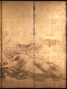 山水図屏風 さんすいずびょうぶ