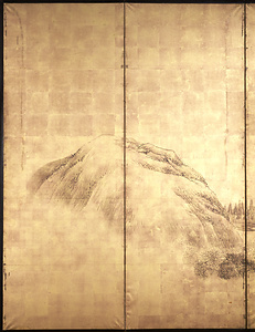 山水図屏風