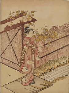 見立源氏夕顔