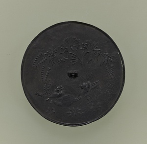 草花双鳥鏡