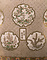 色絵金襴手花卉文大瓶