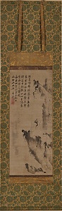 白衣観音図軸