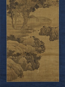山水図軸 さんすいずじく