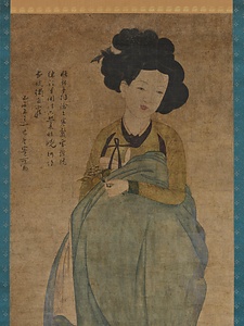 美人図軸 びじんずじく