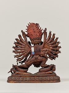 ヴァジュラバイラヴァ父母仏立像 ヴぁじゅらばいらヴぁふぼぶつりゅうぞう