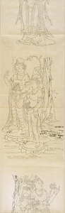 東大寺戒壇院扉画（模本） 