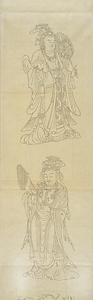 東大寺戒壇院扉画（模本） 