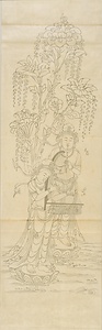 東大寺戒壇院扉画（模本） 