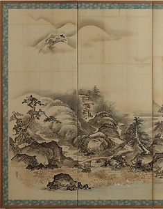 尚信／山水図 