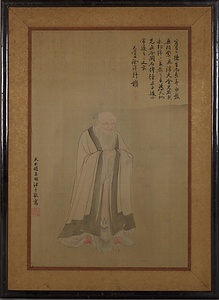 趙子昂／老子像