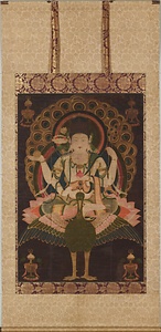 孔雀明王像