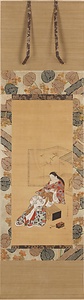 遊女聞香図