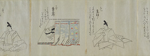 業兼本三十六歌仙絵（模本） なりかねほんさんじゅうろっかせんえ　もほん