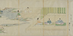 西行物語絵巻(模本) 