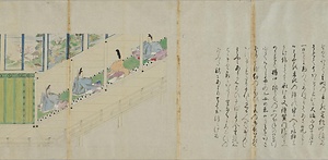 西行物語絵巻(模本) 