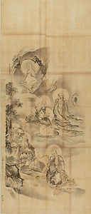探幽／釈迦羅漢図 