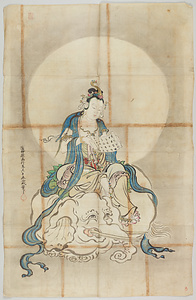 探幽／普賢図