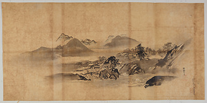探幽／山水図