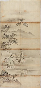 探幽／琴棋書画図 