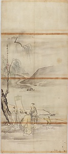 探幽／琴棋書画図 