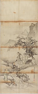探幽／琴棋書画図 