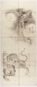 探幽／龍虎図