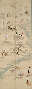 長篠合戦図屏風（模本） 