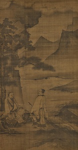 山水人物図 さんすいじんぶつず