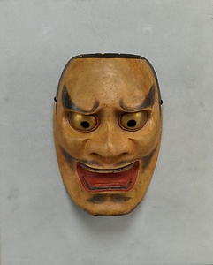 能面　黒髭