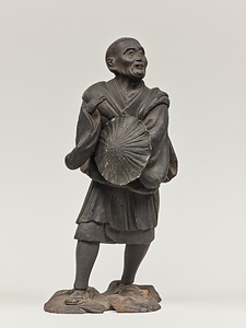 西行法師立像